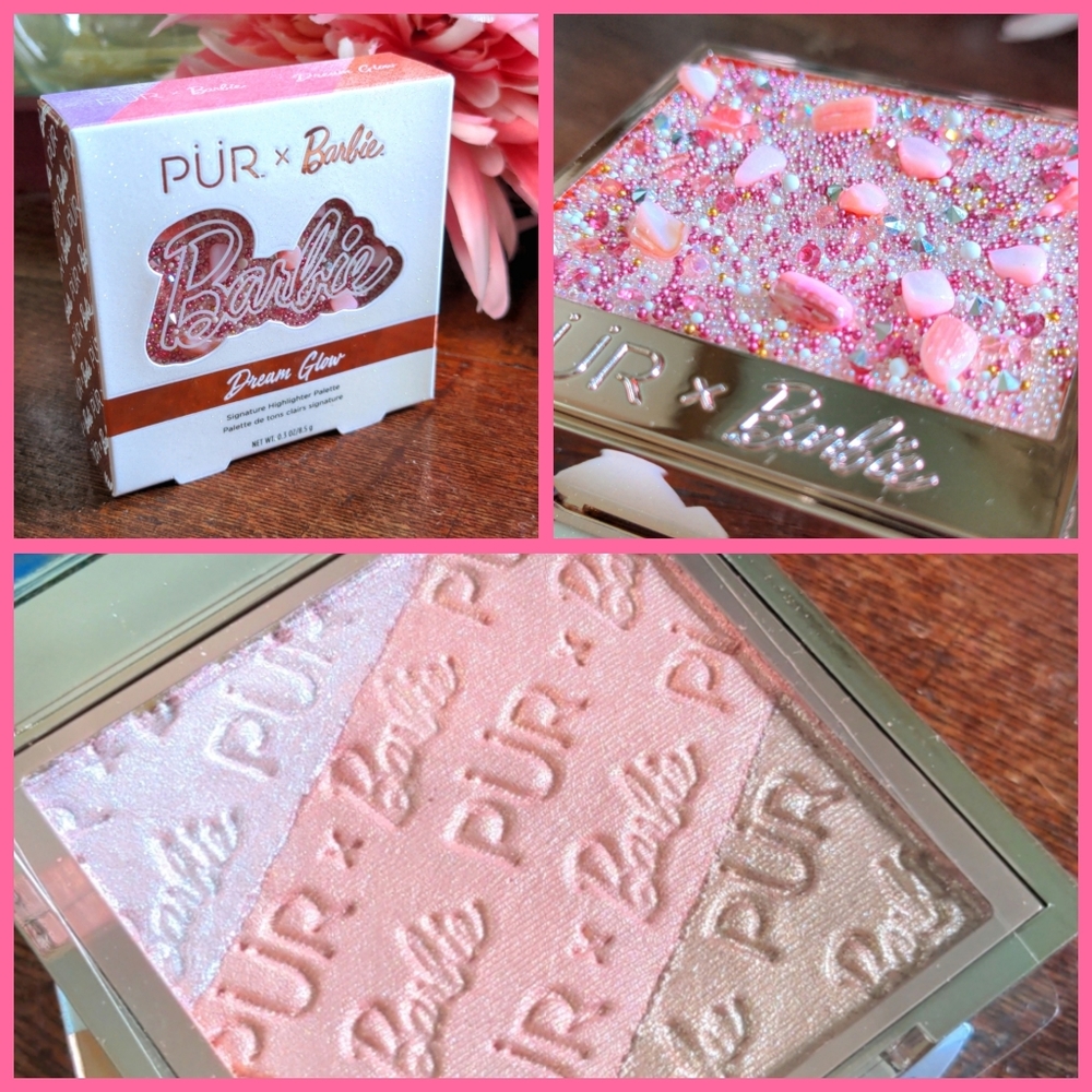 PUR x Barbie 'Dream Glow' Signature Highlighter Palette (Collectors Item)